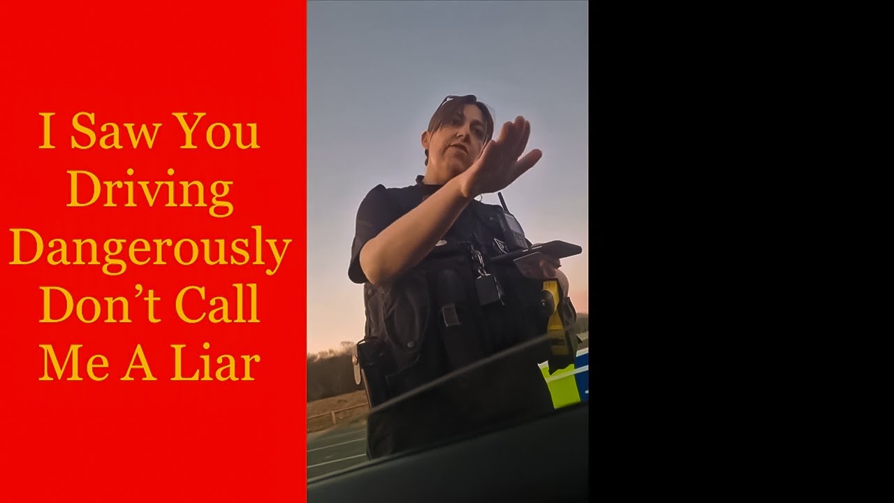 Police Pull Over Wrong Car And Accuse driver Of Dangerous Driving - YouTube