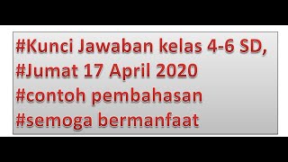 Tayangan ini diharapkan bisa membantu untuk memandu anak2 selama
belajar dirumah bersama tvri ditengah wabah pandemi. semoga anak-anak
yang men...