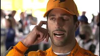 F1 2022 Daniel Ricciardo Post Race Interview Austrian GP News