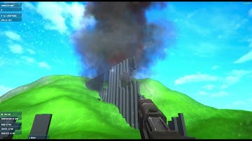 ExtroForge Tech Demo #1: Voxel Destruction