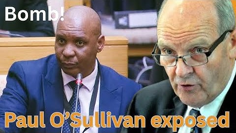 Chief of staff Nkabinde drops a bombshell on Paul O Salluvan