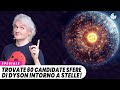 TROVATE 60 candidate SFERE DI DYSON intorno a stelle!