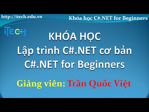 Học lập trình C# cơ bản – 03 Sử dụng Visual Studio 2010