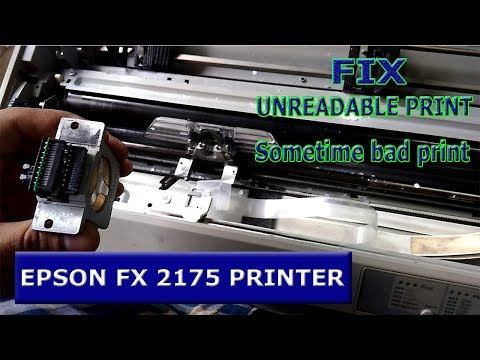 Epson fx 2175 printer service
