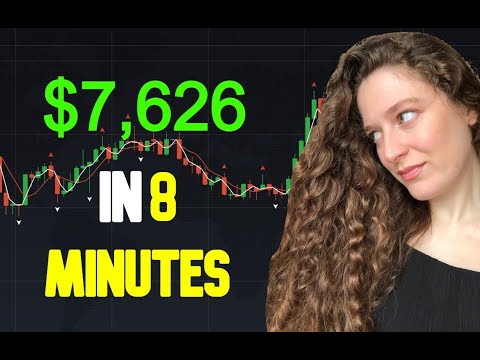 $7626 in 8 minutes | Binary Options Trading Strategy