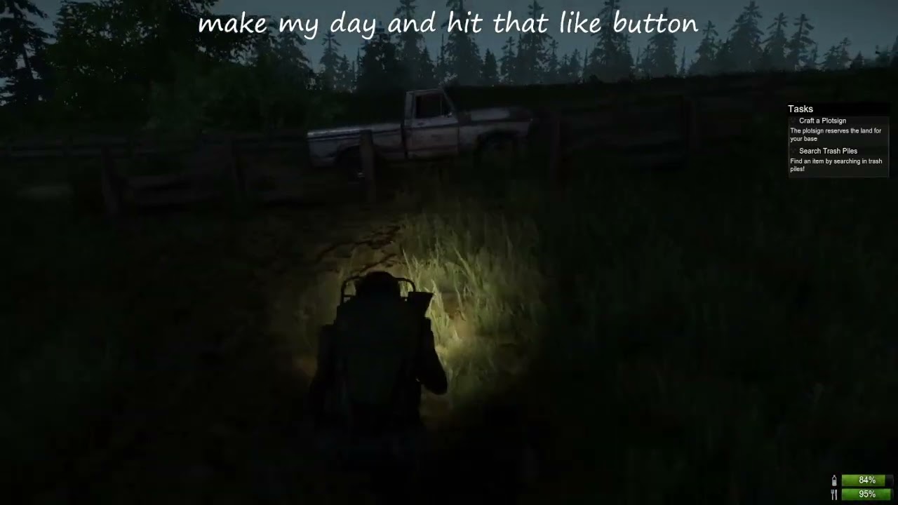 Miscreated - radiation attack and you are in the middle of nowhere...