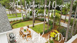 Tour through 30A Watersound Origins | 218 Jack Knife Dr | Inlet Beach, FL 32461