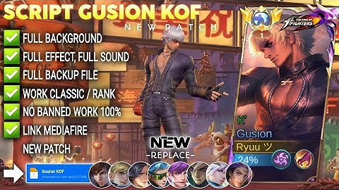 Script Skin Gusion KOF - K