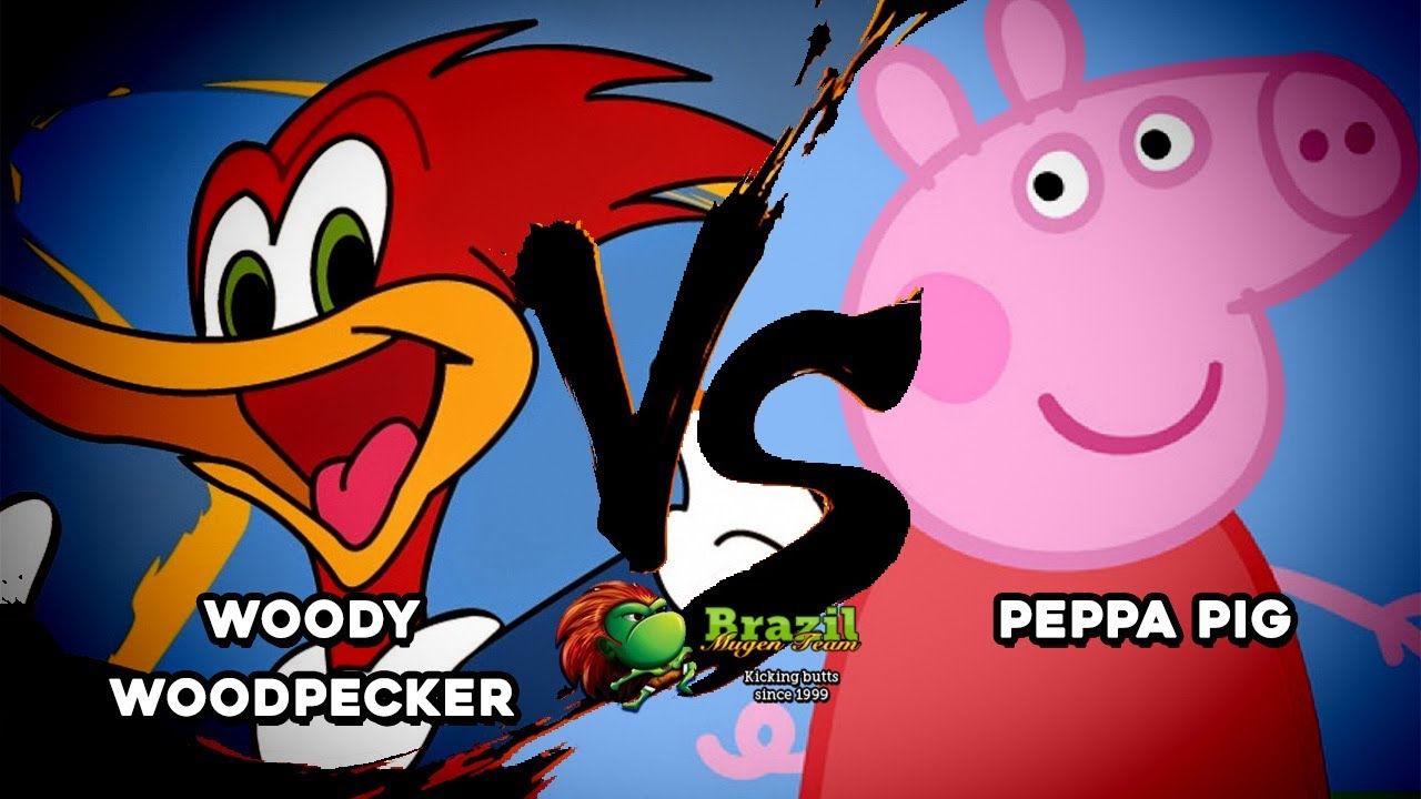 Epic Cartoon Crossover Woody Woodpecker Vs Peppa Pig YouTube epic-cartoon-crossover-woody-woodpecker-vs-peppa-pig-youtube