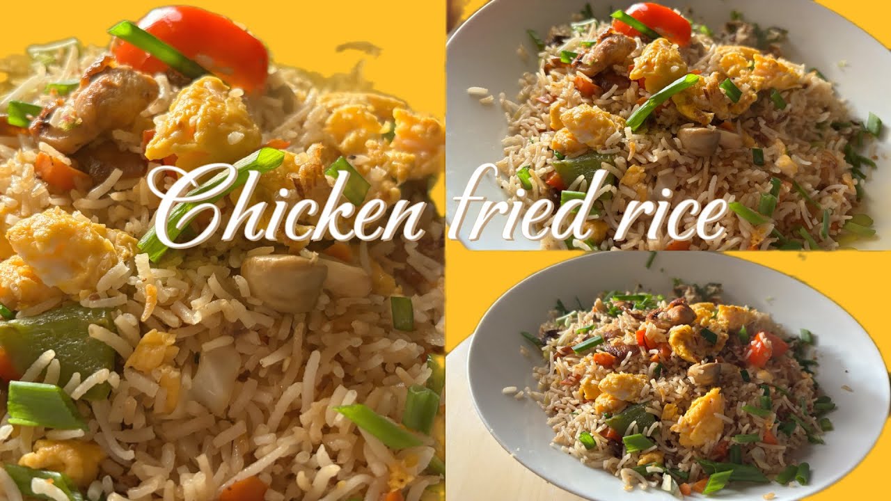 Easy Homemade Chicken Fried Rice Recipe | Indo-Chinese Recipe