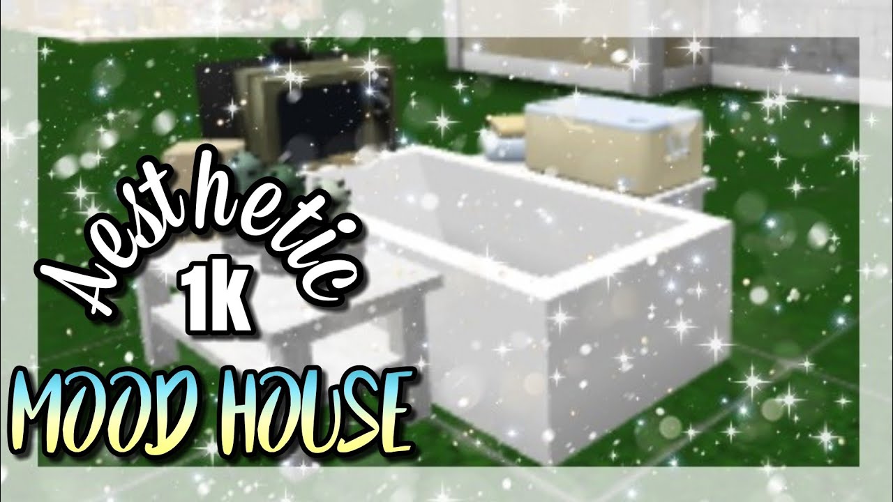 Roblox Bloxburg Aesthetic 1k Mood House Youtube - roblox bloxburg 1k house