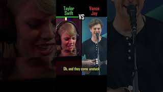 TAYLOR SWIFT vs VANCE JOY - Riptide - #shorts #versus #music