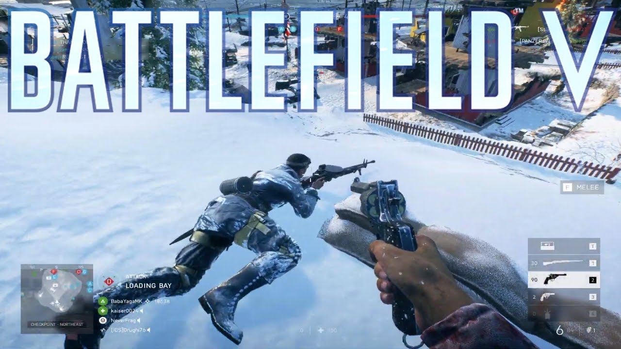 Battlefield 5: Narvik Conquest Gameplay (No Commentary) BFV Gameplay!