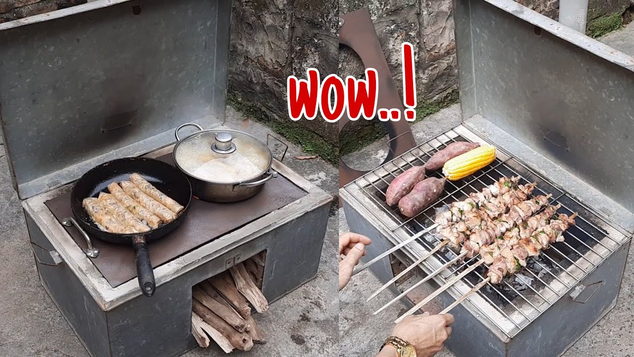 Creative ideas for multifunction wood stoves, Making cement stoves at