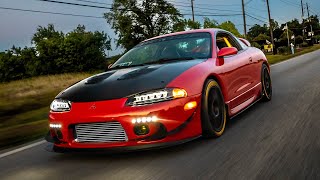 1998 Mitsubishi Eclipse GSX | Red Diamond Crew | Cinematic | 4K