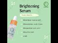 Siapa disini yg blm mau kalau Leafhea Brightening Serum tidak hanya bisa untuk menyembuhkan jerawat?