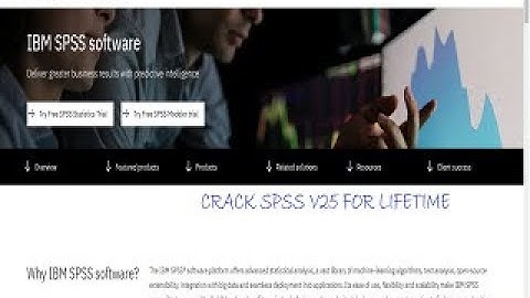 How To Install IBM SPSS STATISTICS V25