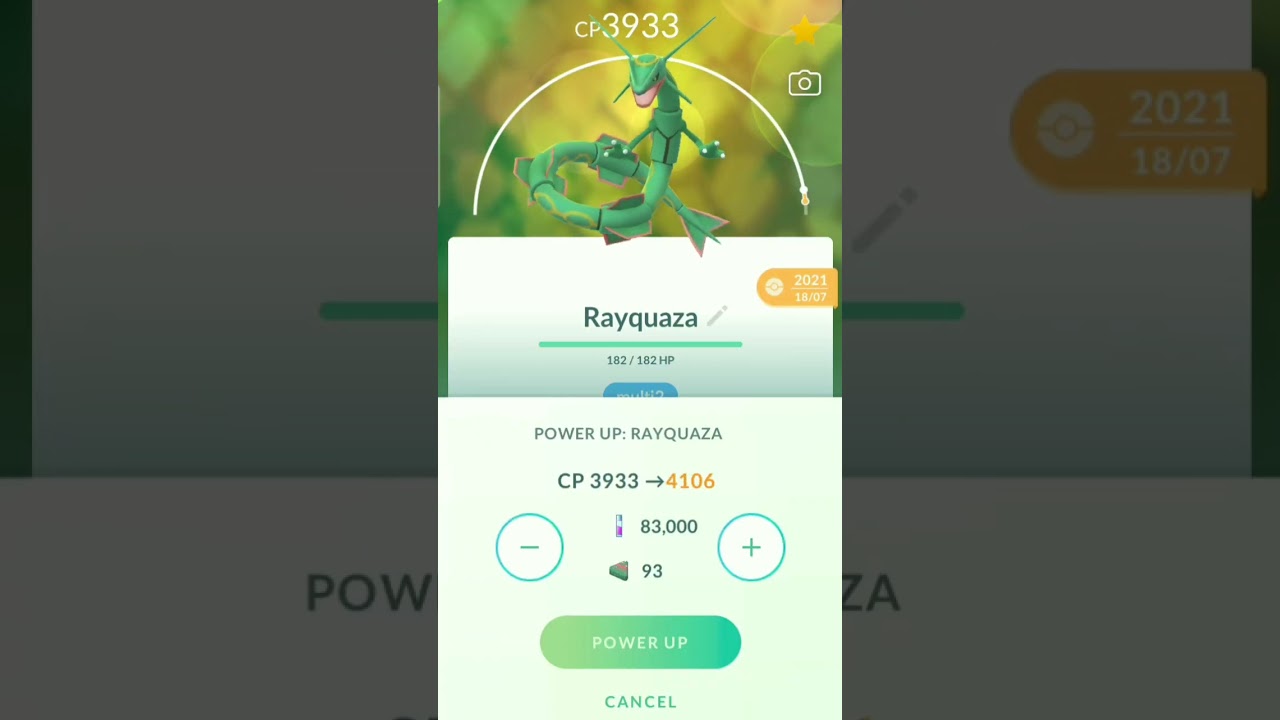 leveling up this pokemon gives more happiness 🥰❤️‍🔥 