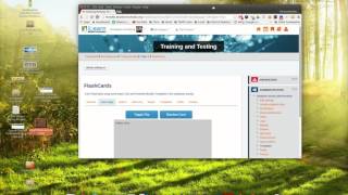 Moodle Flashcards with Database Activity