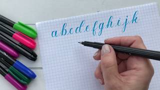 Calligraphy Mistakes: Don't Write the Alphabet