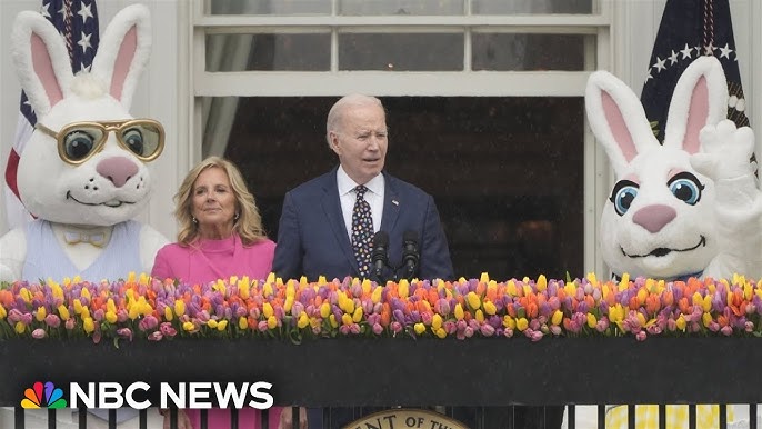 Watch Biden Hosts 2024 Easter Egg Roll At White House