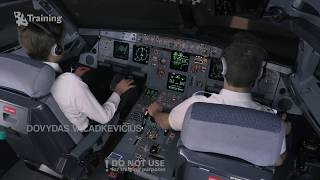 Crosswind take-off and landing with an Airbus A320: 90 degree 38 knots crosswind - BAA Training