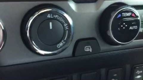 2017 Toyota Tacoma TRD Offroad & TRD Pro Crawl Control & Multi Terrain Select HOW TO