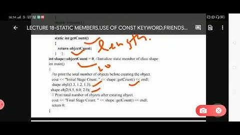 SAITM B TECH CSE SEM 4 OBJECT ORIOENTED PROGRAMMING UNIT 1 LECTURE 18