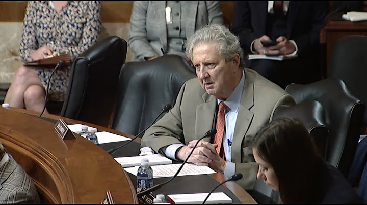 Kennedy questions AG Pam Bondi on illegal immigration, DOJ grants in Senate Appropriations Committee