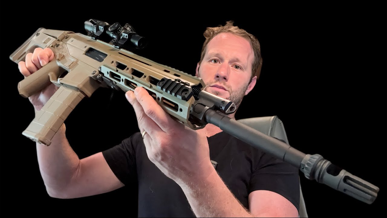 WE-Tech MSK Carbine — frame from Ed&rsquo;s video