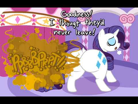 Rarity from mlp has lots of stinky farts
