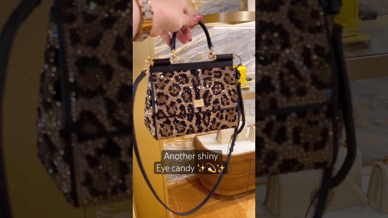 Now I need 5k… Dolce&Gabbana Sicily bag in wild pattern crystals.. 