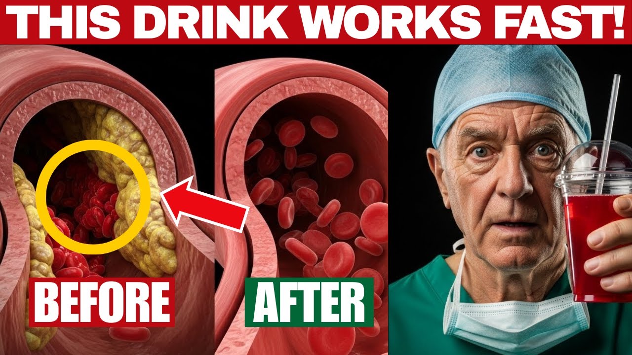 Over 60? This 1 Cup Drink CLEARS Arteries FAST – Why Don’t Doctors Talk About It| Senior Health Tips