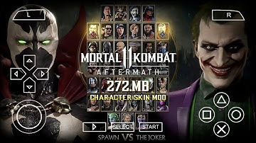 MORTAL KOMBAT 11 AFTERMATH PPSSPP Android Mod Mortal Kombat Unchained | Gameplay