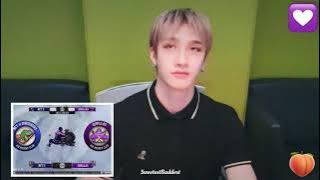 Bang Chan from Stray Kids Reacting to NCT U - 90's Love