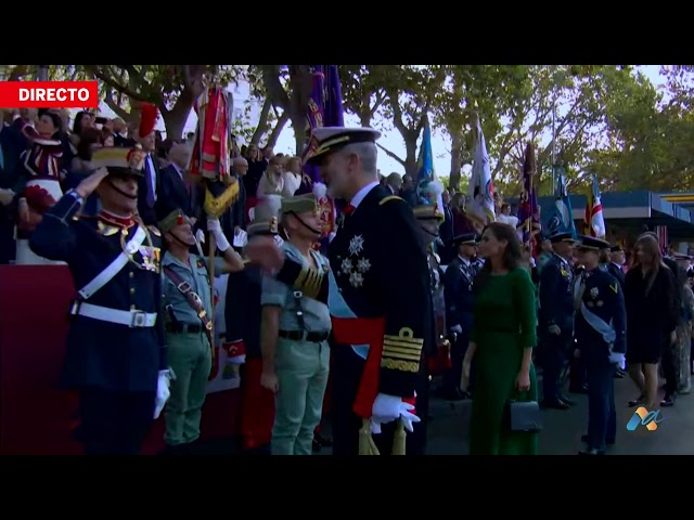 Desfile militar en el Día de la Fiesta Nacional 2025