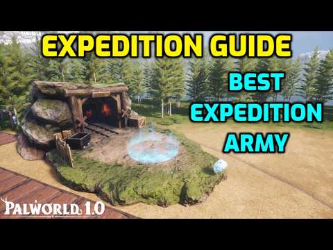 Palworld: Expedition Station in 1.0! | Best Expedition & Pal Army!