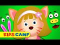 Let's Make an Animals Face With Elly | Learn Animals On Finger family by KidsCamp