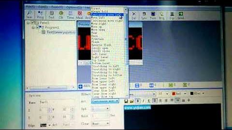 Pemrograman Running Text dengan P10 dan Controller TF-S5U - Part 2