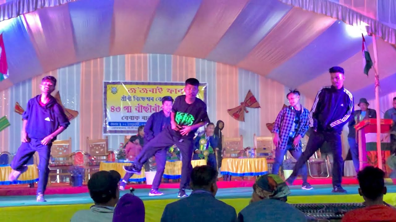 Nuskunai Fakarai  Rabha Dance  New Rabha Comedy Video Song 2023 The 43rd Annual Foundation Day
