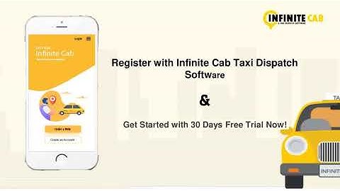 Driver App from Infinite Cab, leading taxi dispatch software provider.
