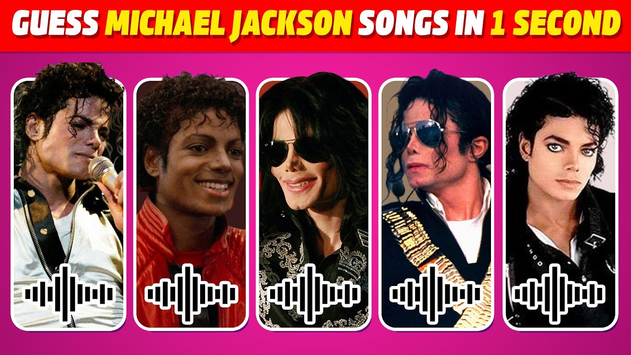 Guess 50 Michael Jackson songs in 1 second | Guess the song quiz | Michael Jackson Songs Quiz 2025