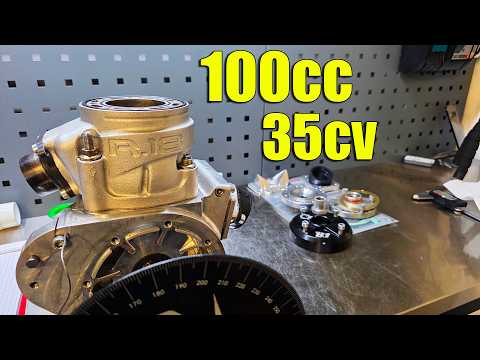 8.1 100cc 35hp Engine - Squish, Compression, and Timing!