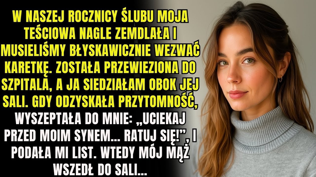Moja teściowa upadła i trafiła do szpitala, ale po tym, co powiedziała potem, zabrakło mi słów