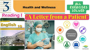 Class 10 English Unit 3 Reading I – A Letter from a Patient Exercise | Health and Wellness  2082