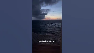 أريد الحب في قلب شريف 