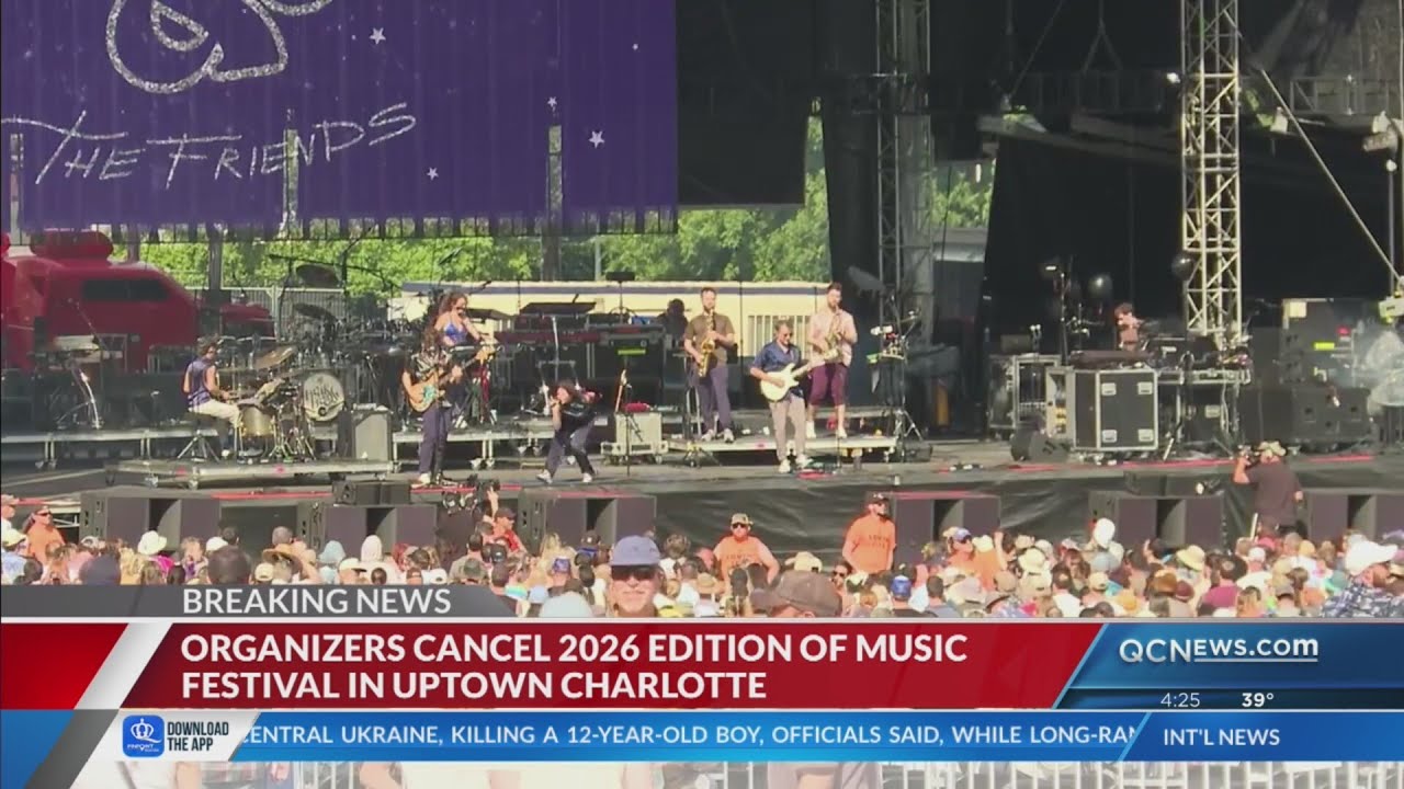 Organizers cancel Charlotte's Lovin' Life Music Festival in 2026