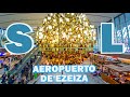 SOL EN EL AEROPUERTO DE EZEIZA | ESFERA GIGANTE DORADA DE JULIO LE PARC | TIENE 2913 PARTES