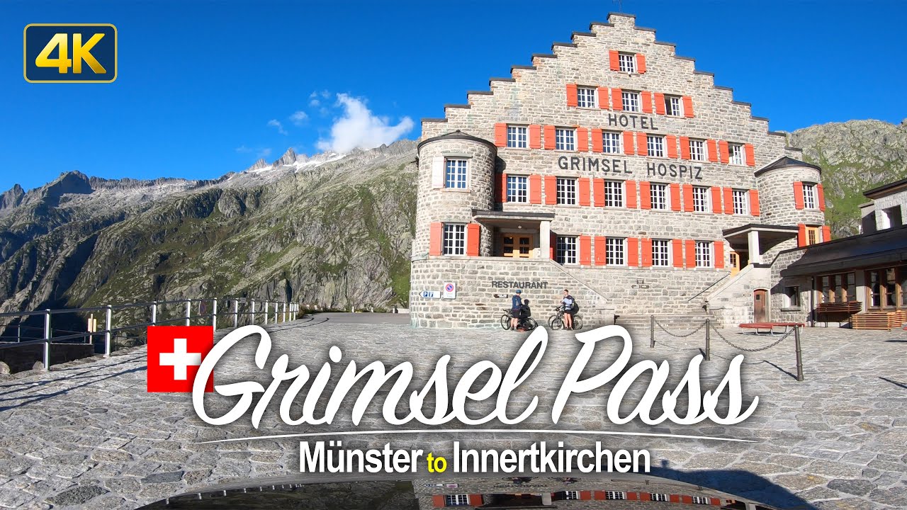 Driver's View: Driving across the Grimsel Pass, Switzerland 🇨🇭
