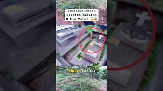 Sembrono Makan Sesajen Kuburan Bikin Fatal 😱 #fypシ #shorts #horror #explore #reels #viral #video